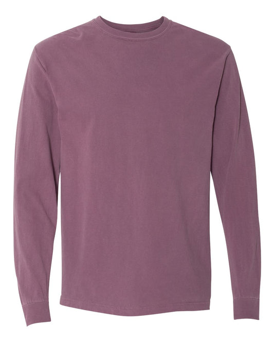 Comfort Colors - Unisex Garment-Dyed Heavyweight Long Sleeve T-Shirt- 6014