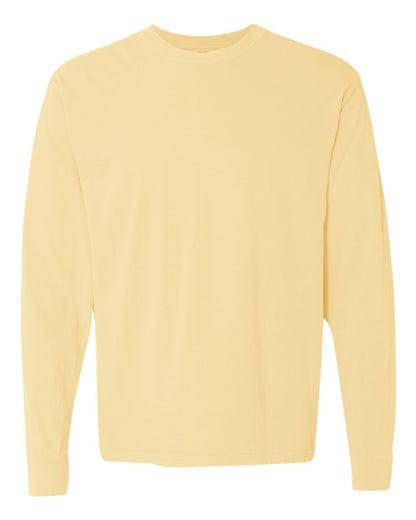 Comfort Colors - Unisex Garment-Dyed Heavyweight Long Sleeve T-Shirt- 6014 DTF