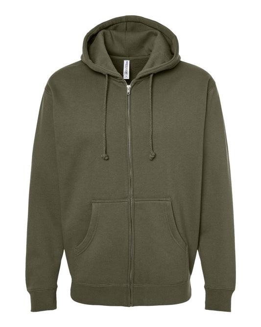 Independent Trading Co. - Unisex Heavyweight Full-Zip Hooded Sweatshirt - IND4000Z DTF